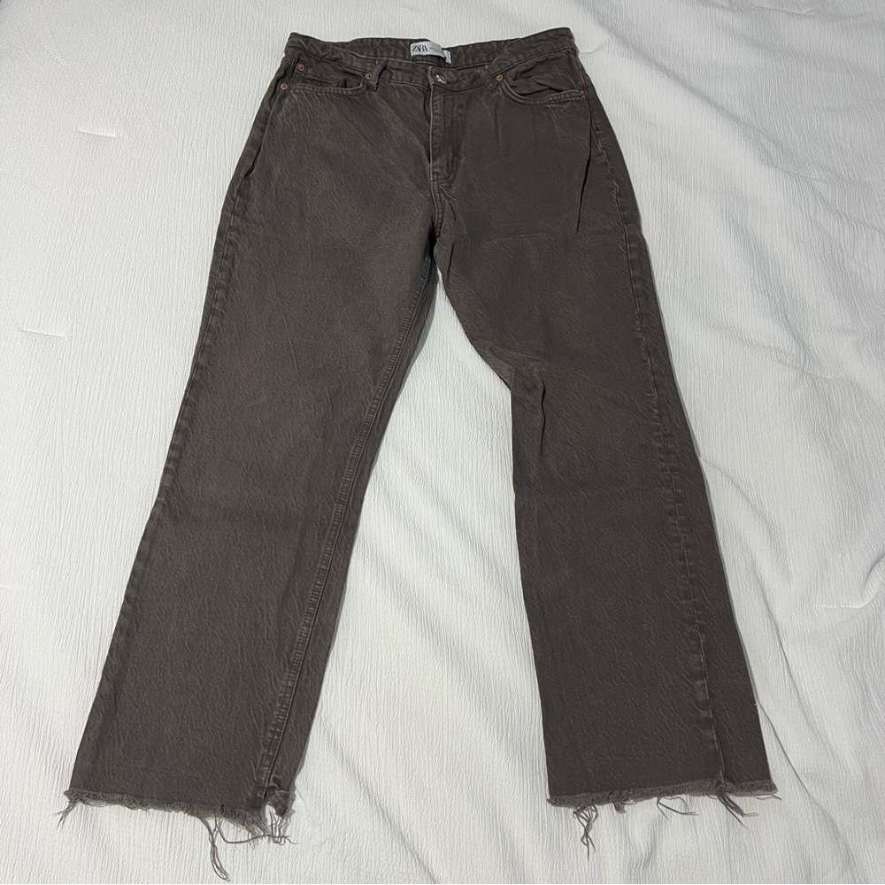 Zara mid rise jeans